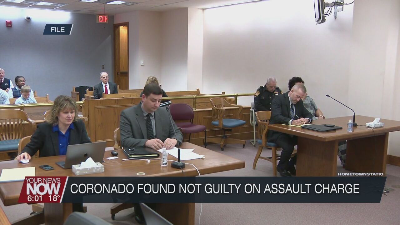 Coronado found not guilty on felonious assault charge